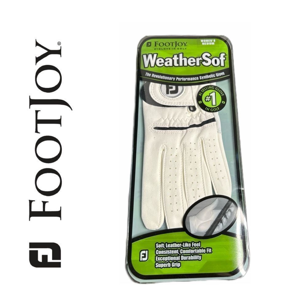 FootJoy WeatherSof Soft Leather-Like Feel super Grip Glove‎